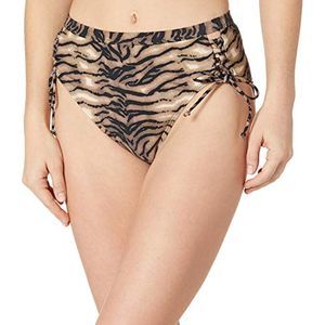 MSRP $59 RACHEL Rachel Roy Women's Standard Bikini Bottom Brown Size XS
